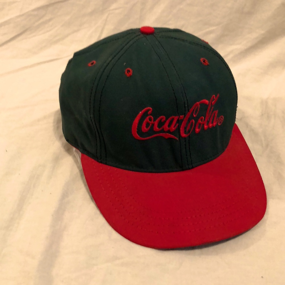 Green/Red Coca-Cola cap